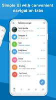TeleMessage Unoffical Telegram imagem de tela 1