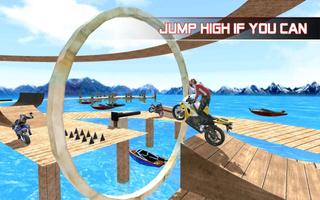 StuntMan Bike Racing 3D: Jeu gratuit 2018 capture d'écran 3