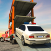 Police limo quad bike transporter: Police chase 3D APK