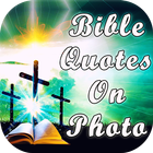 Bible Quotes on photo ikona