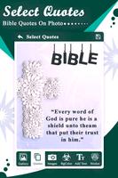 Bible Quotes on photo 스크린샷 1