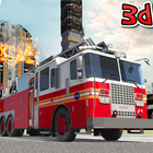Американский пожарный грузовик-симулятор иконка