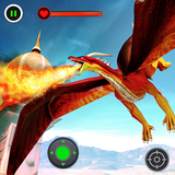 Flying Dragon Clash Simulator: icône
