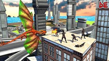Flying Dragon Clash Simulator: Affiche