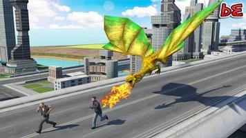 Flying Dragon Clash Simulator: capture d'écran 3