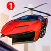 Futuristic Flying Car 3D: Rescue Game