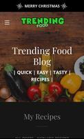 Trending Food Blog Poster