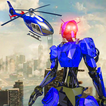 Police War Robot Superhero: Jeux de robots volants