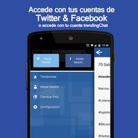 trendingChat captura de pantalla 1