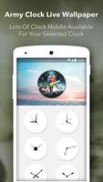 Army Clock Live Wallpaper تصوير الشاشة 3