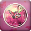 APK Butterfly Clock Live Wallpaper