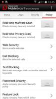 Enterprise Mobile Security captura de pantalla 2