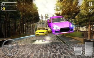 Crazy Car Racing 2019 - Juego de deriva de coches captura de pantalla 3