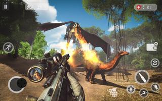 Survie des chasseurs de dinosaures: jeux de tir capture d'écran 2