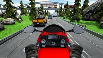 Autostrada Motocykl: Rower Gra screenshot 2