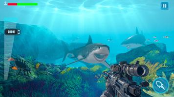 Shark Hunting Games: Sniper 3D اسکرین شاٹ 2