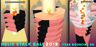 Helix Stack Игры с мячом: Перейти Отскок Balls 3D