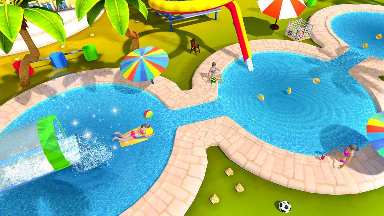 Water Parks Extreme Slide Ride Amusement Park 3d For Android