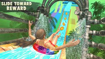 水 公園 ゲーム： スライドライド ポスター
