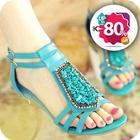 footwear 80% discount أيقونة