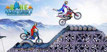 Snow Tricky Bike Stunt Race 3D