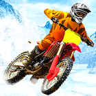 Schnee kniffliger Bike-Stunt Zeichen