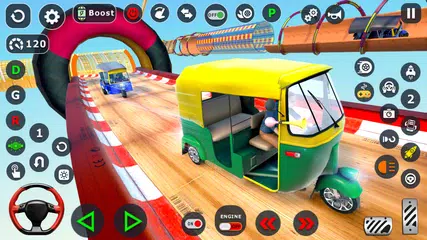 Tuk Tuk Taxi Driving Games 3D XAPK download