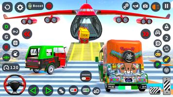Tuk Tuk Taxi Driving Games 3D syot layar 1