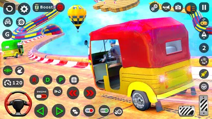 Tuk Tuk Taxi Driving Games 3D XAPK download