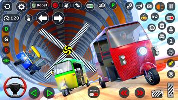 Tuk Tuk Taxi Driving Games 3D 截图 3