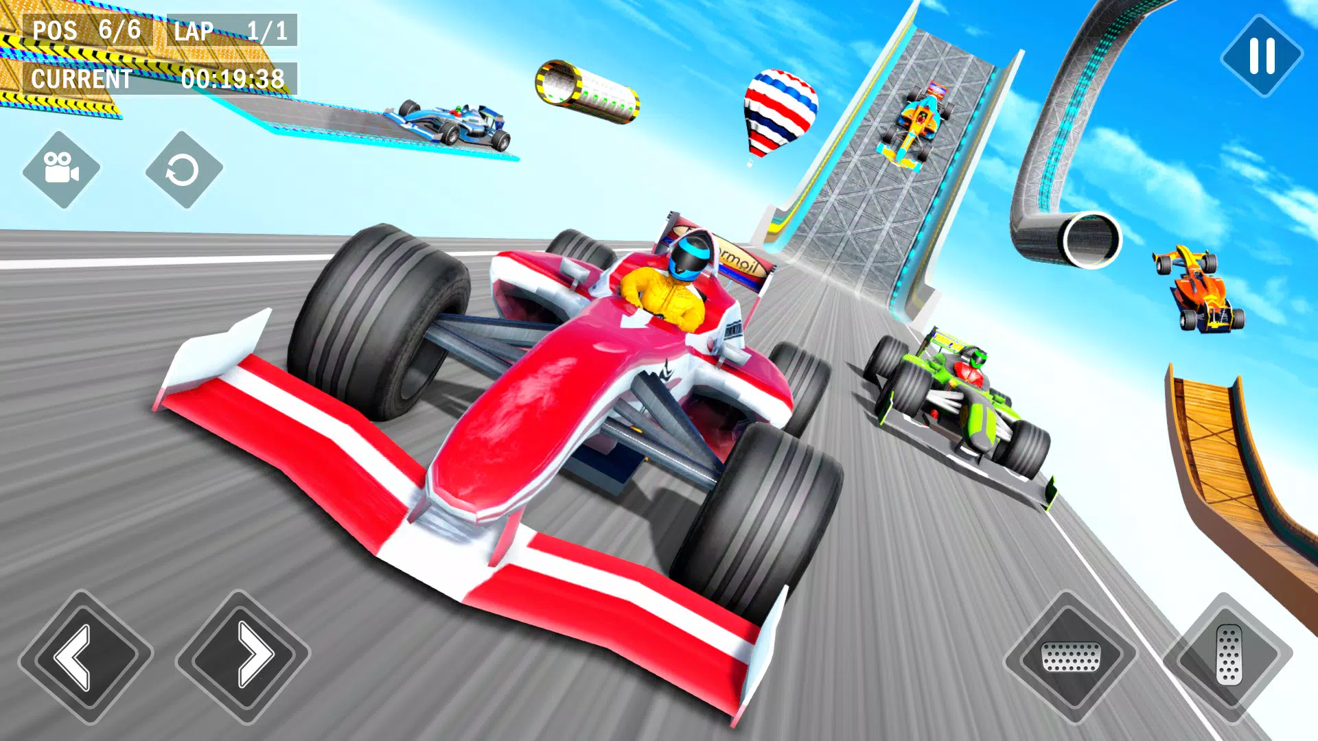 Formula Car Racing Stunts 3D #Android Game Play #Free Games Download  #Racing Games Download 