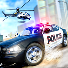 미국 경찰 차 운전 체이스-자동차 경주 게임 아이콘
