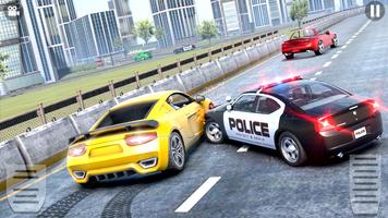 미국 경찰 차 운전 체이스-자동차 경주 게임 스크린샷 2