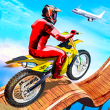 Tricky Bike Stunt Racing Sim icon