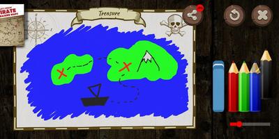 Let's Draw Pirate Treasure Maps screenshot 1