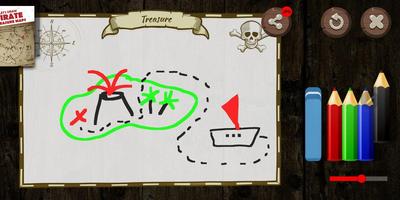 Let's Draw Pirate Treasure Maps capture d'écran 2