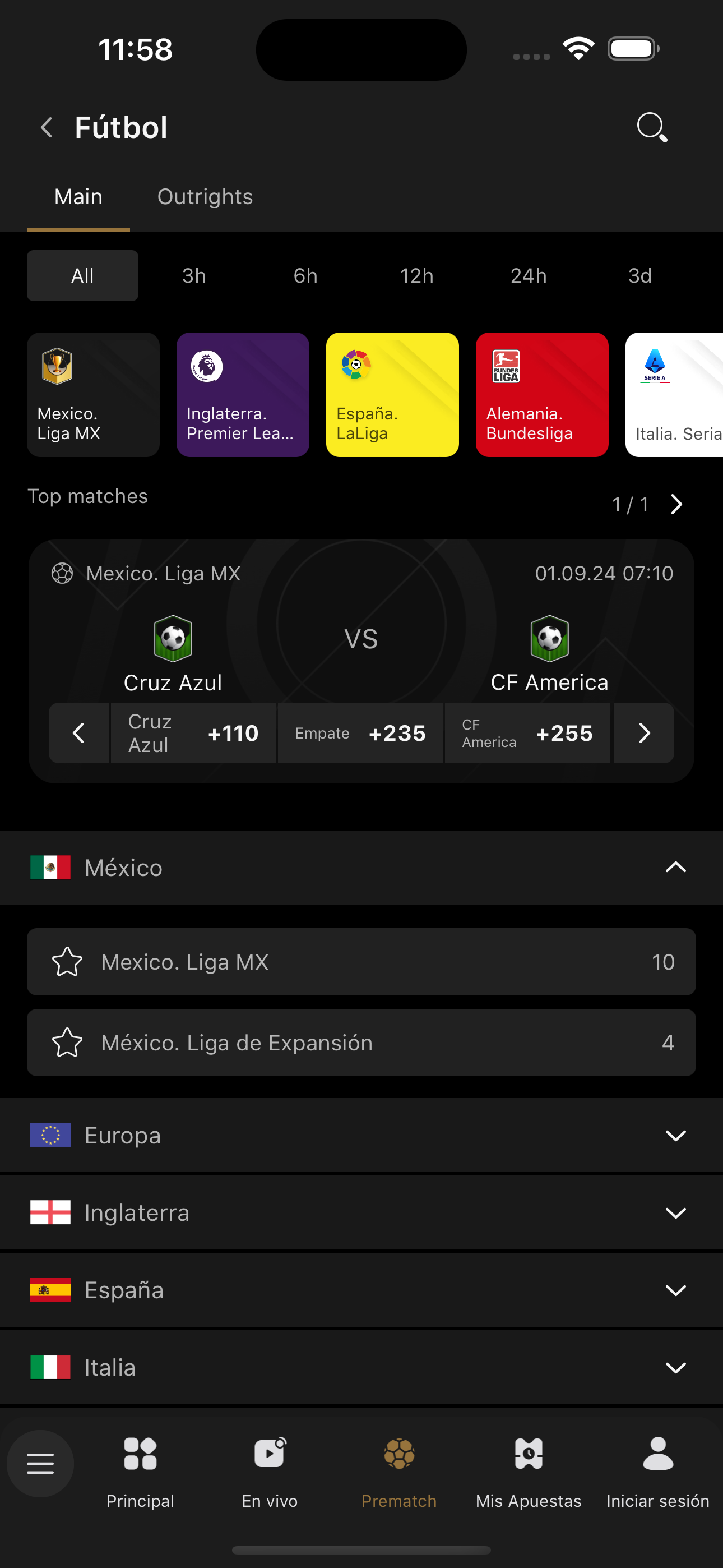 betVIP screenshot 1