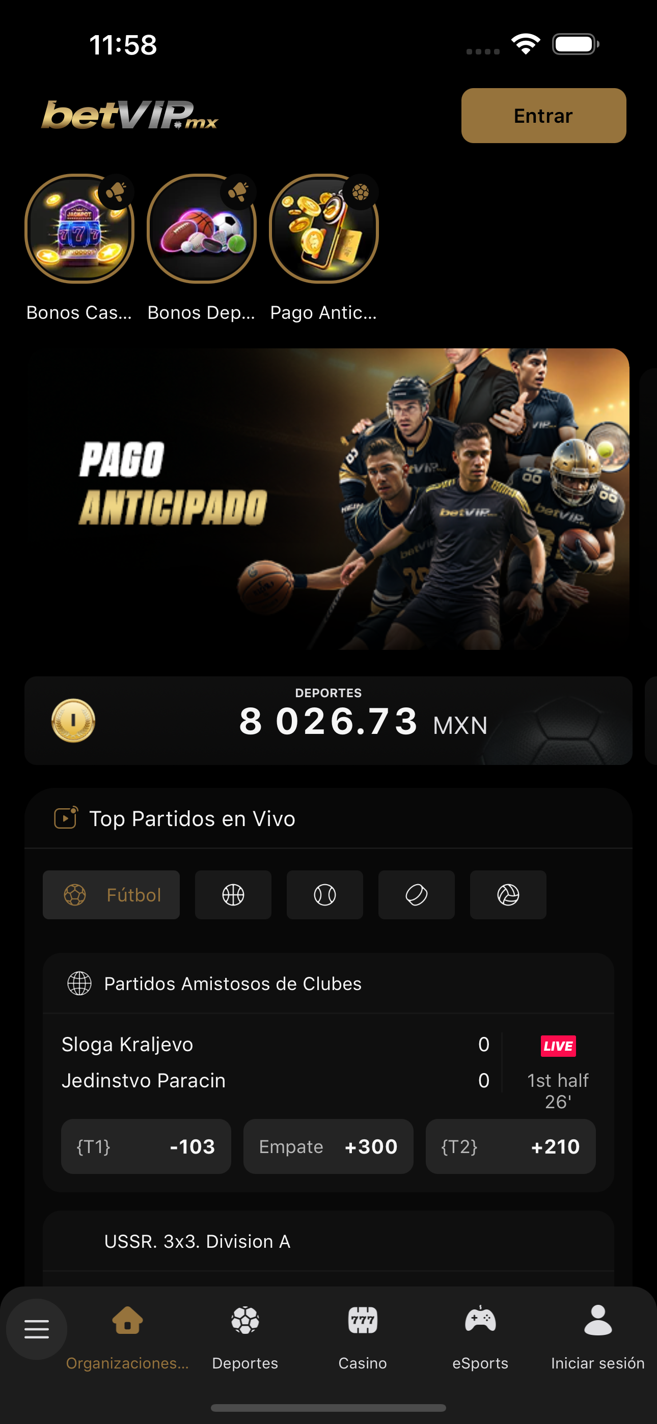 betVIP screenshot 3