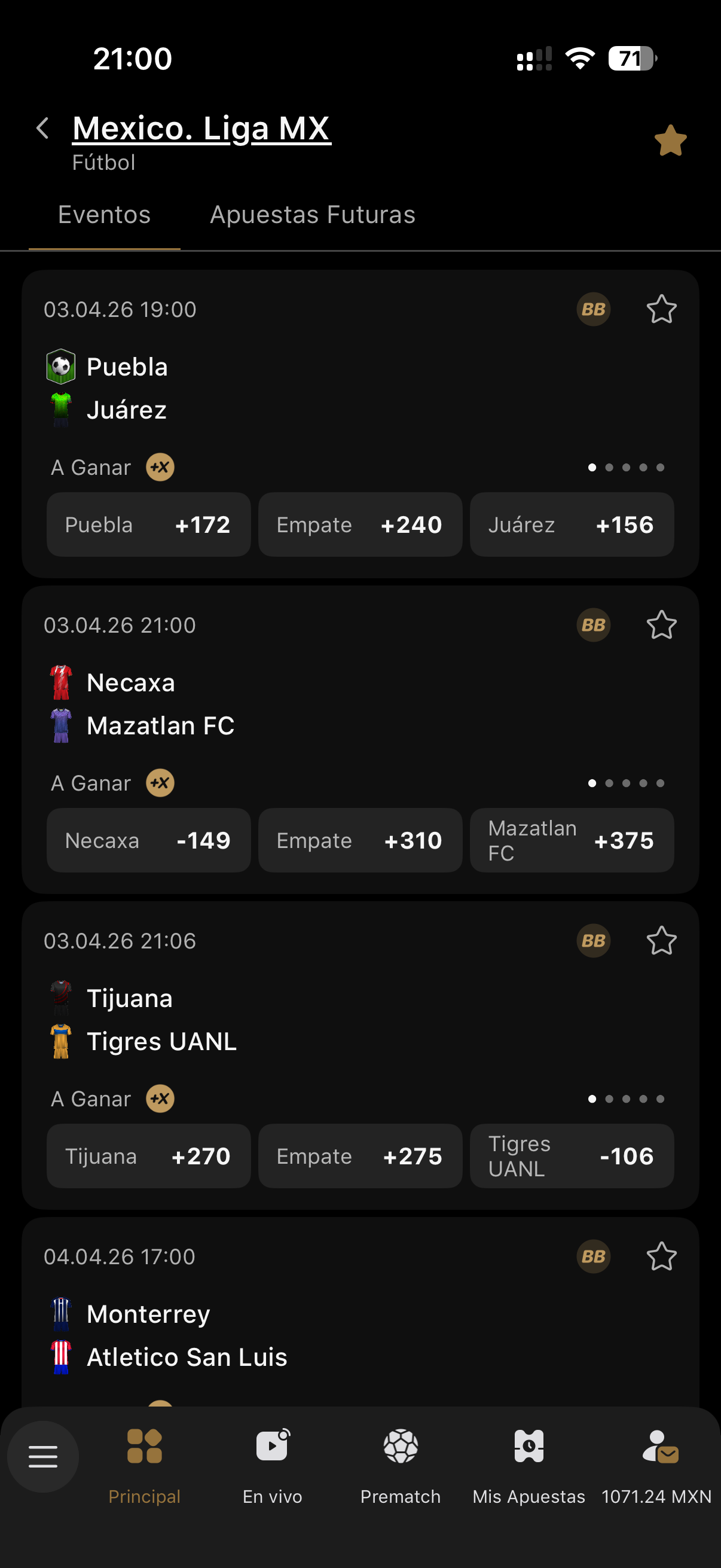 betVIP screenshot 4