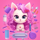 Idle Cat Makeover: Hair Salon APK