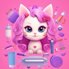 Idle Cat Makeover: Hair Salon-icoon
