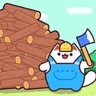 고양이 나무꾼 : 귀여운 타이쿤 게임 아이콘