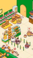 Cat Snack Bar: Cute Food Games Ekran Görüntüsü 1