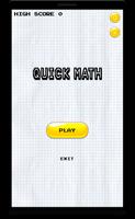 Quick Math poster