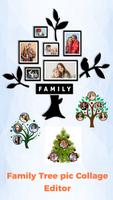 Family Tree pic Collage Editor ポスター