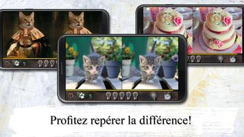 Chat! Repérer la différence capture d'écran 1