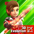 Dashero: Archer Sword 3D - Offline Arcade Shooting