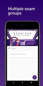 Examiner Driving License poster