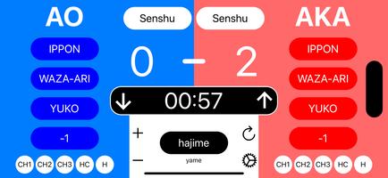 Poster Kumite Scoreboard