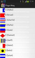 A Guide to Nautical Flags poster